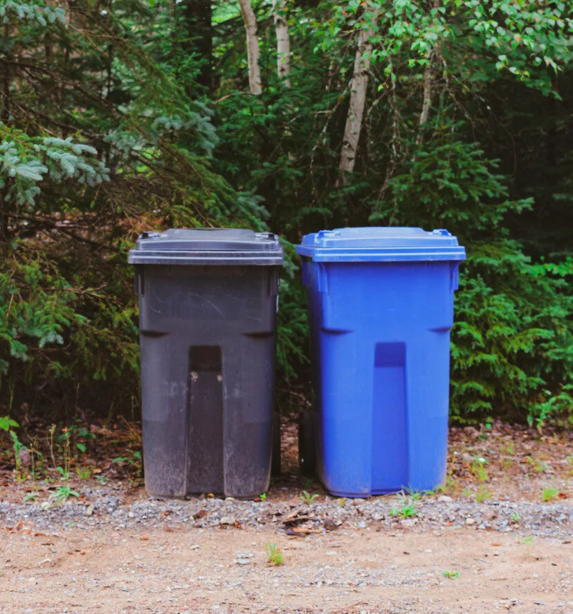 Dump station and trash service at the park